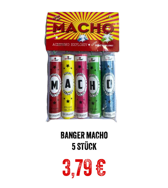 Banger Macho 5 Stück