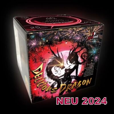 Neue Feuerwerk Batterie  2024: &quot;Delicious Dragon&quot; - Neue Feuerwerk Batterie  2024: &quot;Delicious Dragon&quot;