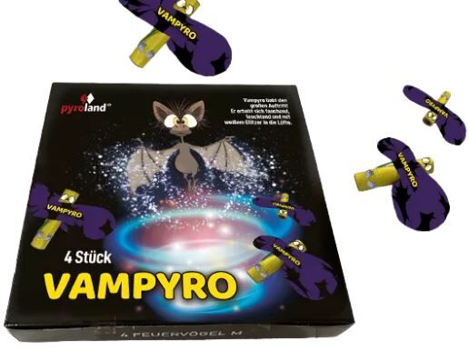 Im Test bei uns - Pyroland Vampyro - Pyroland Vampyro - Kleines Geld - große Wirkung!