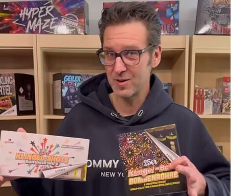 Pyroland Neuheiten: Single-Shot Bombenrohre - Brandneue Pyroland Single-Shot Bombenrohre angekommen