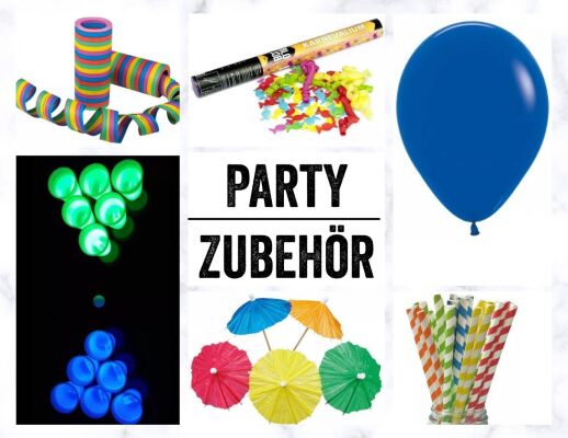 Fehlt Dir noch Partyausstattung? Hier wirst Du fündig! - Partybedarf wie Knicklichter, Beer Pong, Luftschlangen, Konfetti, Feuerwerk - alles für eine gelungene Party jetzt bei Pyroland kaufen!