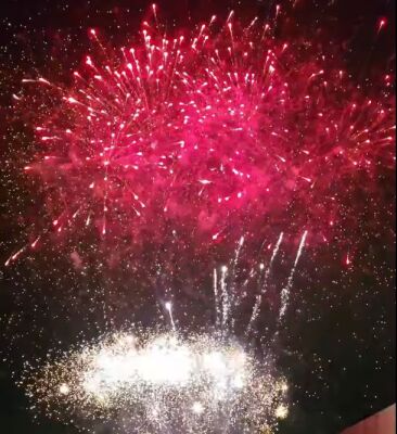 Impressionen vom Silvesterfeuerwerk-Vorschießen - Pyroland-Vorschießen bei Jawoll, Mäc Geiz und REPO