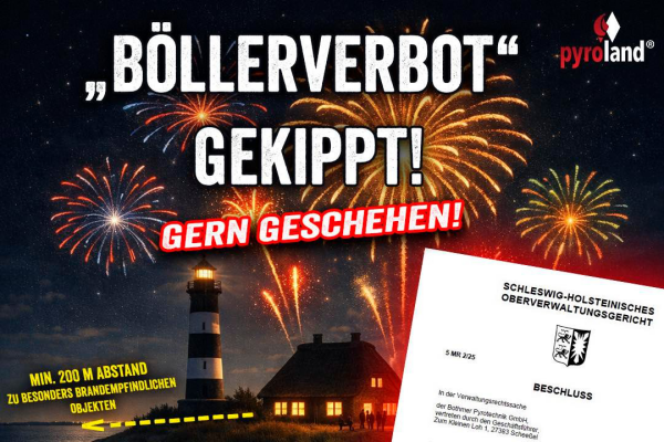 Kein Feuerwerksverbot 2025 - Kein Feuerwerksverbot 2025