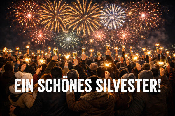 Endlich ist es soweit - Lasst es krachen und kommt gut ins neue Jahr! - Endlich ist es soweit - Pyroland wünscht frohes Silvester!