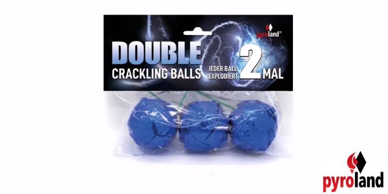 Pyroland Neuheit 2021: DOUBLE Crackling Balls! - Pyroland Neuheit 2021: DOUBLE Crackling Balls!