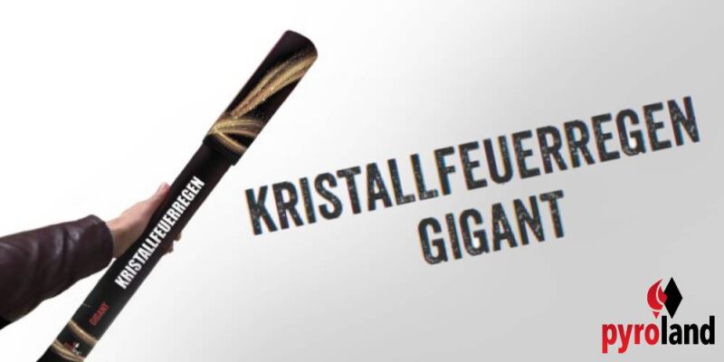 Pyroland Neuheit 2021: KRISTALLFEUERREGEN (GIGANT)! - Pyroland Neuheit 2021: KRISTALLFEUERREGEN (GIGANT)!