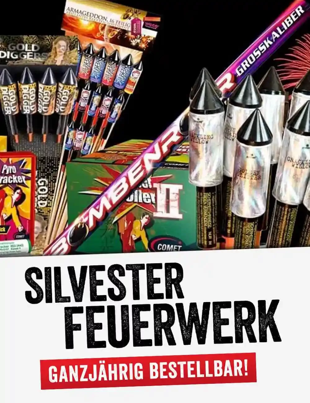 Feuerwerk online bestellen das ganz Jahr