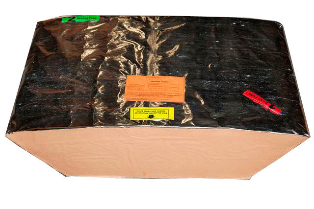 Feuerwerk Batterie Cake-Box Crossfire bunte Kometen. Kaliber 28mm