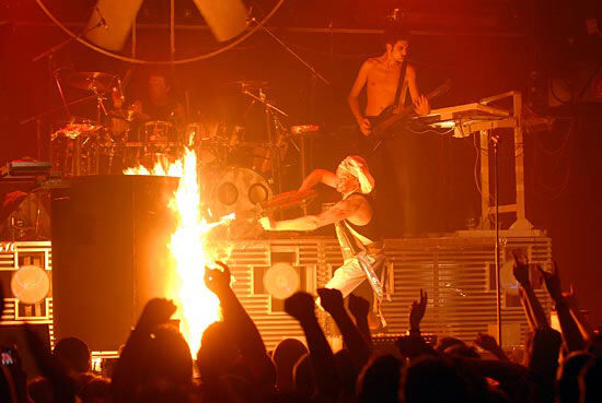 Bühnenpyrotechnik Bühnenfeuerwerk 2