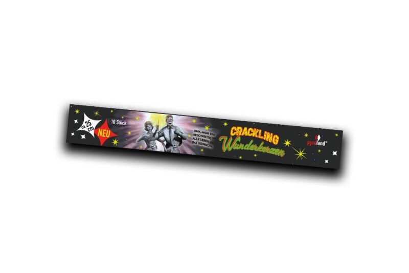 Jetzt Wunderkerzen Crackling 25cm 10 Stück ab 0.99€ bestellen