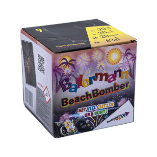 Ballermann Beach Bomber 9-Schuss-Feuerwerk-Batterie