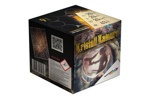 Kristall Kamuro 9-Schuss-Feuerwerk-Batterie