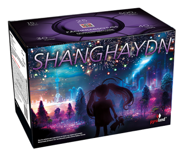 Shanghaydn 25-Schuss-Feuerwerk-Batterie