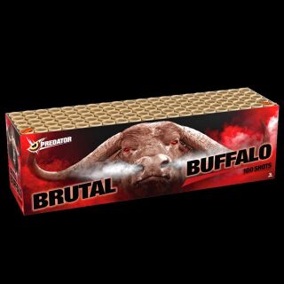 Brutal Buffalo 100-Schuss-Feuerwerkverbund