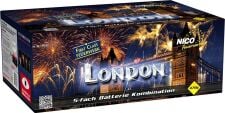 London 123-Schuss-Feuerwerk-Batterie
