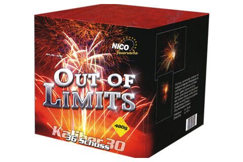 Out of Limits 36-Schuss-Feuerwerk-Batterie