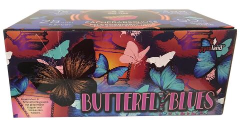 Butterfly Blues 32-Schuss-Feuerwerk-Batterie