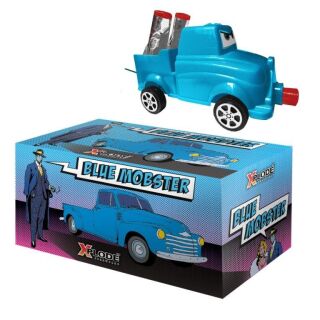Blue Mobster Fontänen-Auto