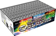 Rainbow Colours 96-Schuss-Feuerwerk-Batterie