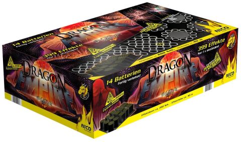 Dragon Empire 399-Schuss-Feuerwerkverbund