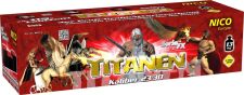 Titanen 138-Schuss-Feuerwerk-Batterie