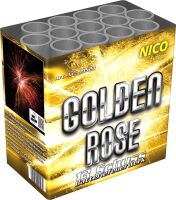 Golden Rose 13-Schuss-Feuerwerk-Batterie