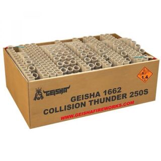 Collision Thunder 250-Schuss-Feuerwerkverbund