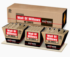 Wall of Willows 90-Schuss-Feuerwerk-Batterie (Stahlkäfig)