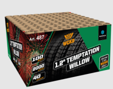 Tempation Willow 100-Schuss-Feuerwerkverbund