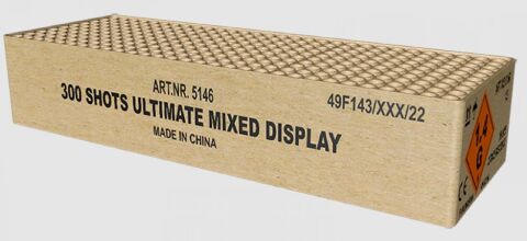 Ultimate Mixed Display 300-Schuss-Feuerwerkverbund