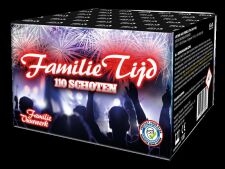 Familie Tijd 110-Schuss-Feuerwerk-Batterie