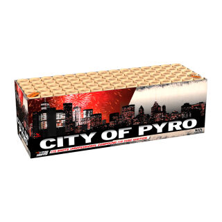City of Pyro 75-Schuss-Feuerwerks-Verbund