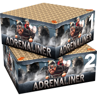 Adrenaliner 368-Schuss-Feuerwerks-Doppelverbund