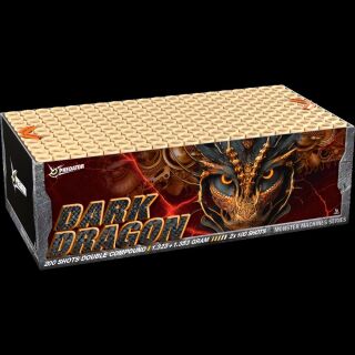 Dark Dragon 200-Schuss-Feuerwerks-Doppelverbund