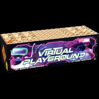 Virtual Playground 87-Schuss-Feuerwerks-Verbund