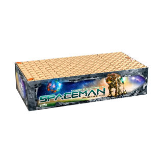 Spaceman 244-Schuss-Feuerwerks-Verbund