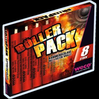 Böller Pack 8-fach Kanonenschläge