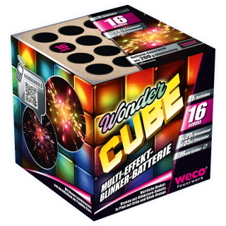 Wonder Cube 16-Schuss-Feuerwerk-Batterie