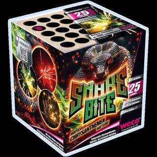 Snake Bite 25-Schuss-Feuerwerk-Batterie