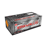 Krawallig 102-Schuss-Feuerwerkverbund (Stahlkäfig)