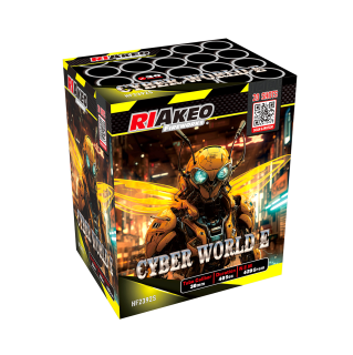 Cyber World E 20-Schuss-Feuerwerk-Batterie