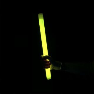 Monster-Knicklicht 1 Stk. Gelb