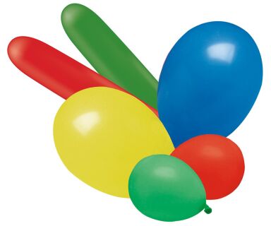 Luftballons, gemischt