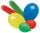 Luftballons, gemischt