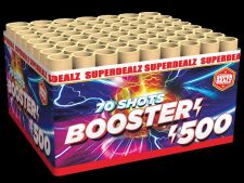 Booster 500 70-Schuss-Feuerwerk-Batterie