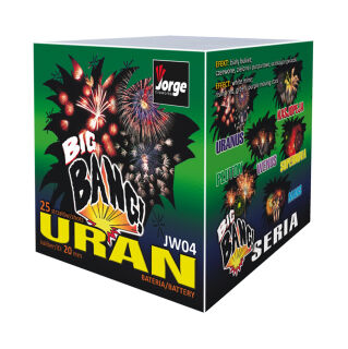 Uran 25-Schuss-Feuerwerk-Batterie