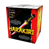 Harakiri 36-Schuss-Feuerwerk-Batterie