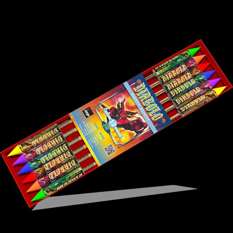 Jetzt Diabolo 12-teiliges Raketen-Sortiment ab 5.27€ bestellen