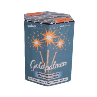 Goldpalmen 19-Schuss-Feuerwerk-Batterie