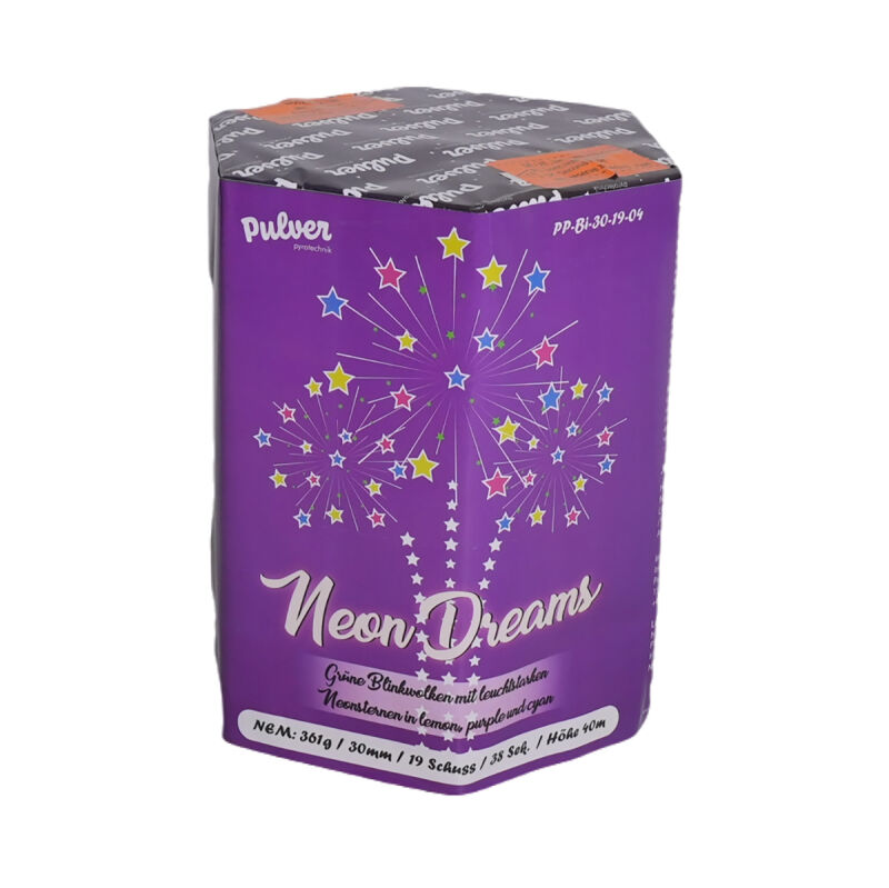 Jetzt Neon Dreams 19-Schuss-Feuerwerk-Batterie ab 35.19€ bestellen